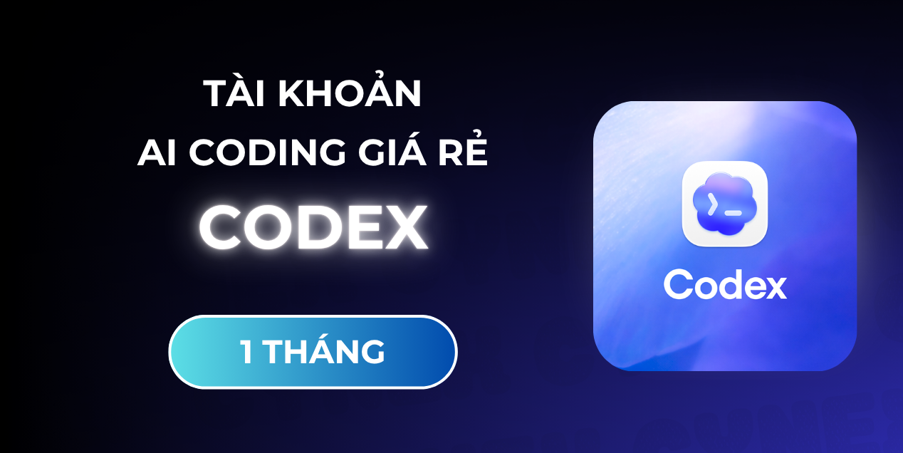 Tài khoản codex giá rẻ - AI Coding thông minh
